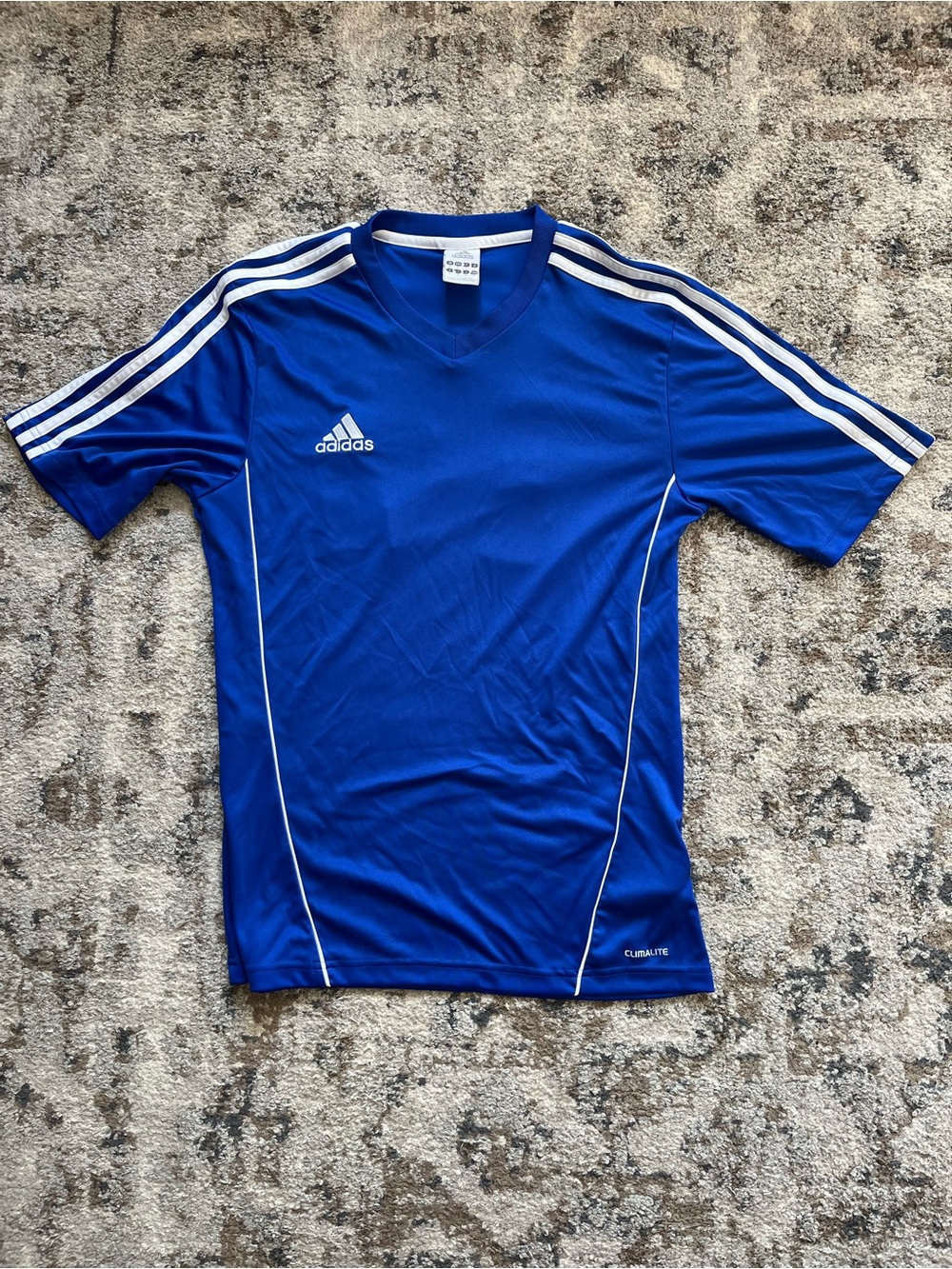 adidas Climalite Men's Small Blue Jersey - #18